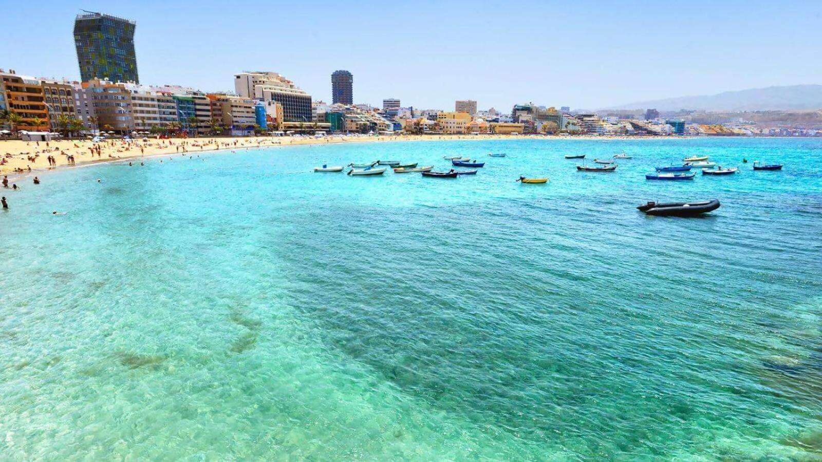 Marsin Playa Terrace Sea Front View Las Palmas de Gran Canária Exterior foto